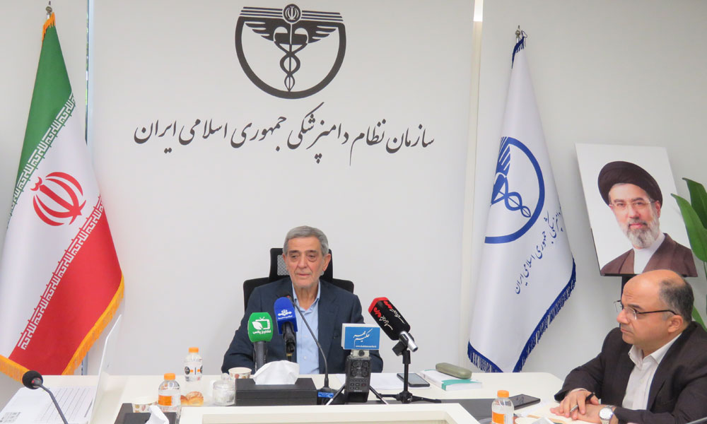 نشست خبری رئیس سازمان نظام دامپزشکی / شهریور 1405-image-1