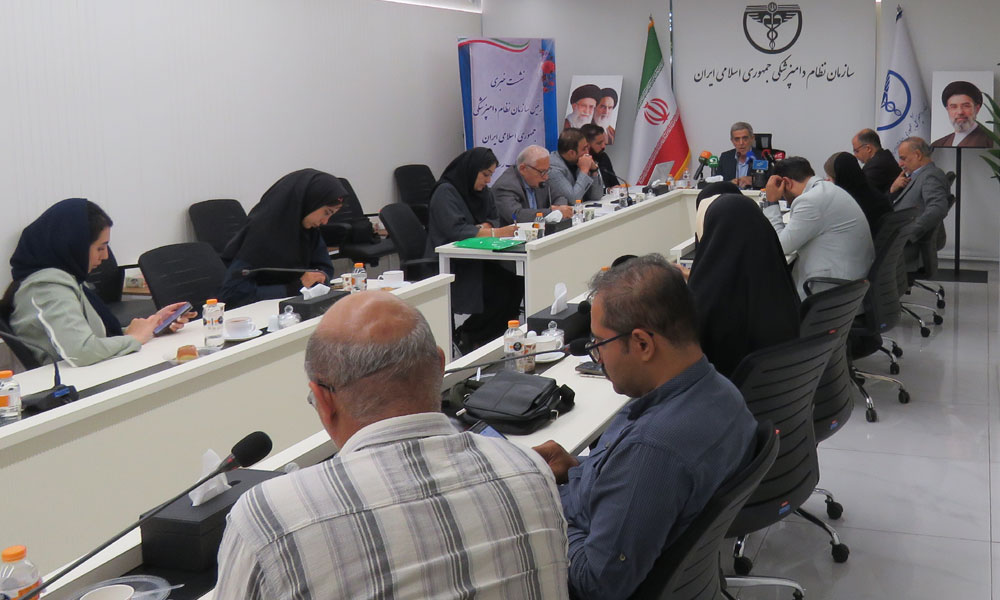 نشست خبری رئیس سازمان نظام دامپزشکی / شهریور 1405-image-1