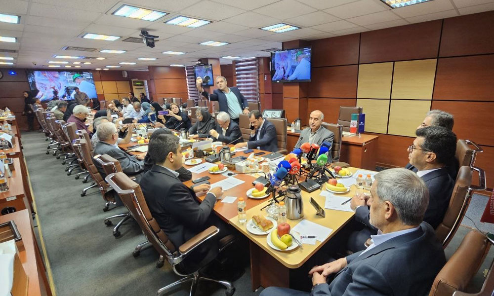 گزارش تصویری نشست خبری مشترک سازمان دامپزشکی، نظام دامپزشکی و موسسه رازی به مناسبت هفته دامپزشکی-image-1