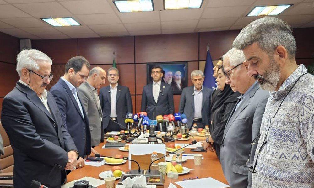 گزارش تصویری نشست خبری مشترک سازمان دامپزشکی، نظام دامپزشکی و موسسه رازی به مناسبت هفته دامپزشکی-image-1