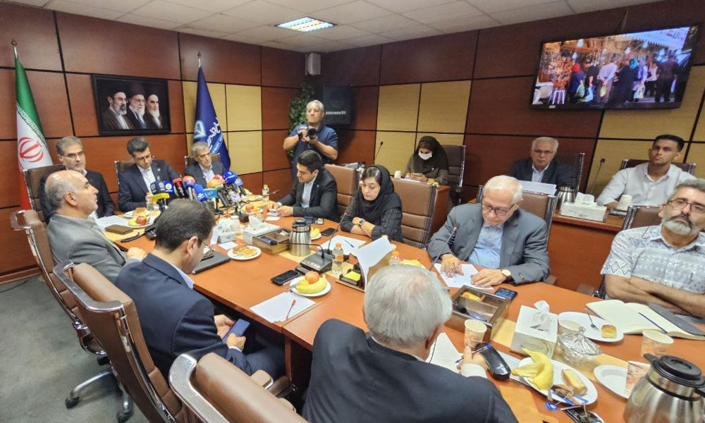 گزارش تصویری نشست خبری مشترک سازمان دامپزشکی، نظام دامپزشکی و موسسه رازی به مناسبت هفته دامپزشکی-image-1