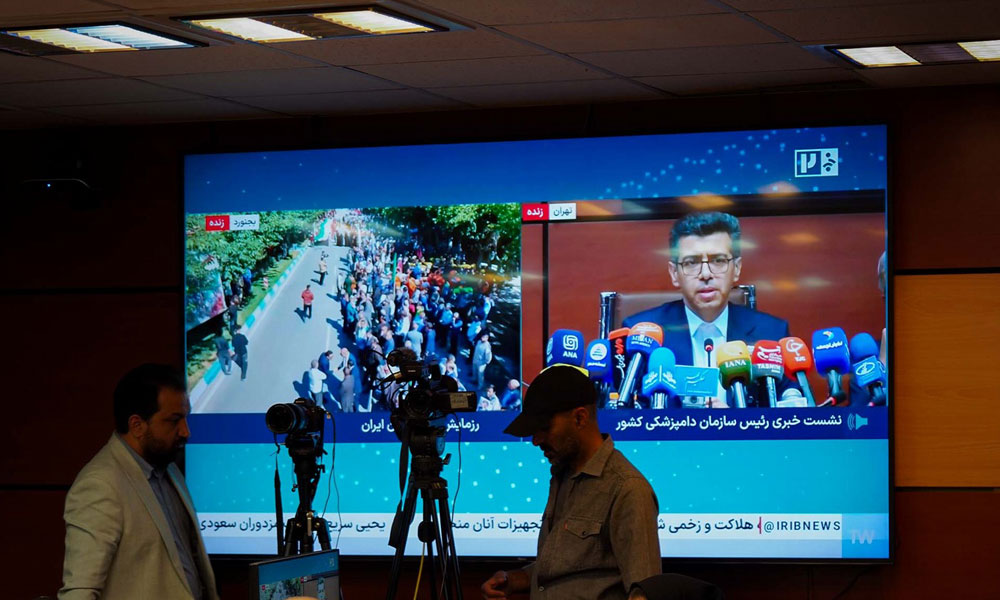 گزارش تصویری نشست خبری مشترک سازمان دامپزشکی، نظام دامپزشکی و موسسه رازی به مناسبت هفته دامپزشکی-image-1