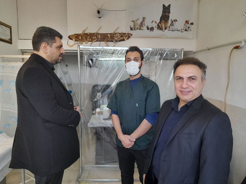  بازدید رییس سازمان نظام دامپزشکی از کلینیک‌، داروخانه و مراکز مایه‌کوبی استان همدان -image-1