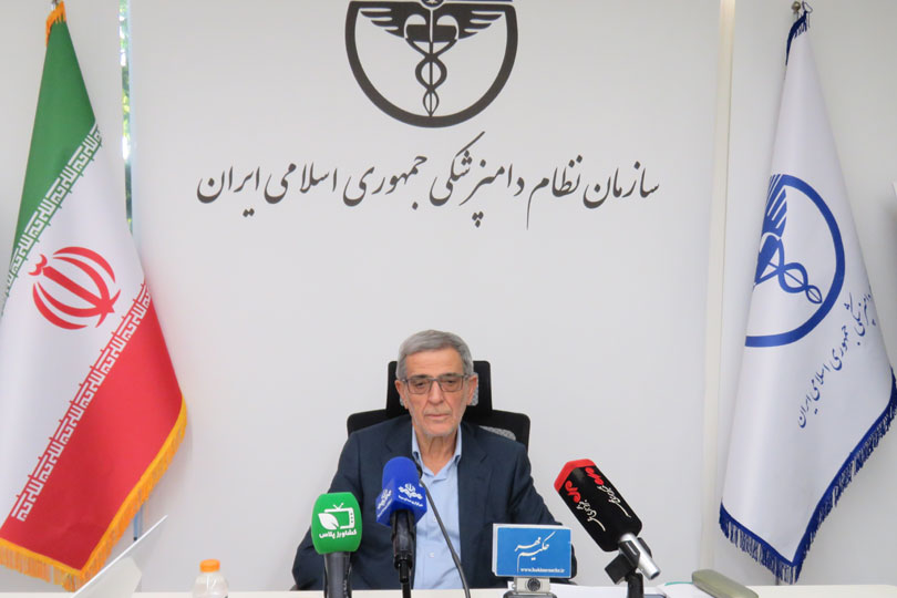 نشست خبری رئیس سازمان نظام دامپزشکی جمهوری اسلامی ایران به مناسبت هفته دولت
