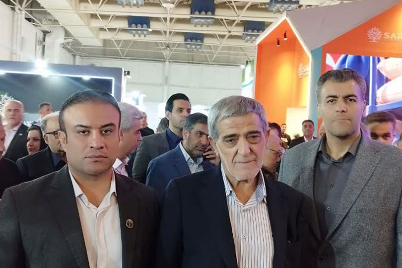 بازدید «دکتر عباسعلی مطلبی» از بیست و پنجمین نمایشگاه بین المللی دام، طیور و صنایع وابسته